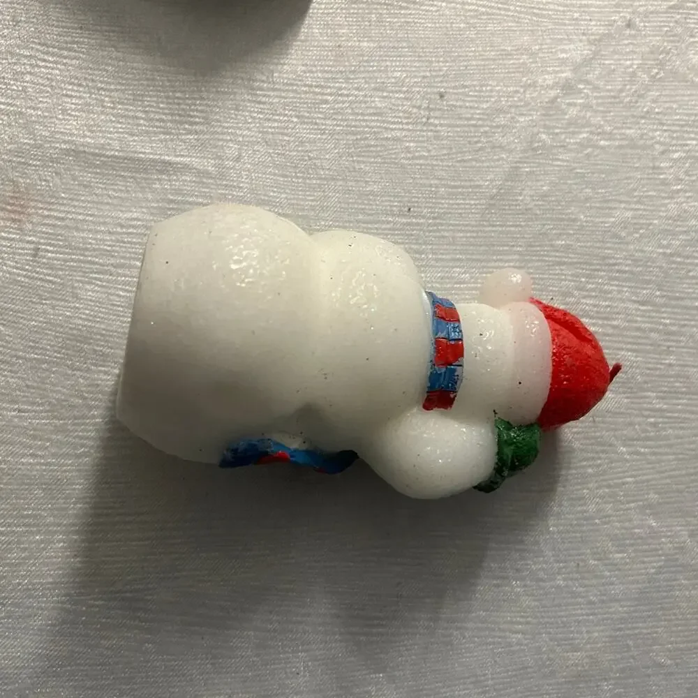 Snowmen candles